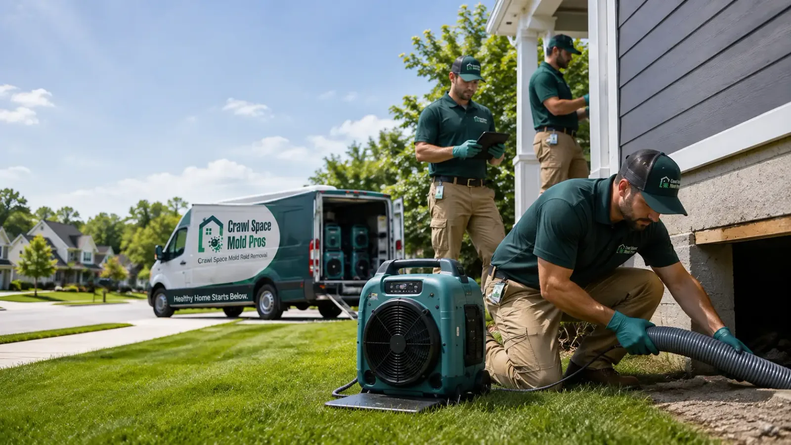 Crawl Space Mold Removal in Big Rapids, MI
